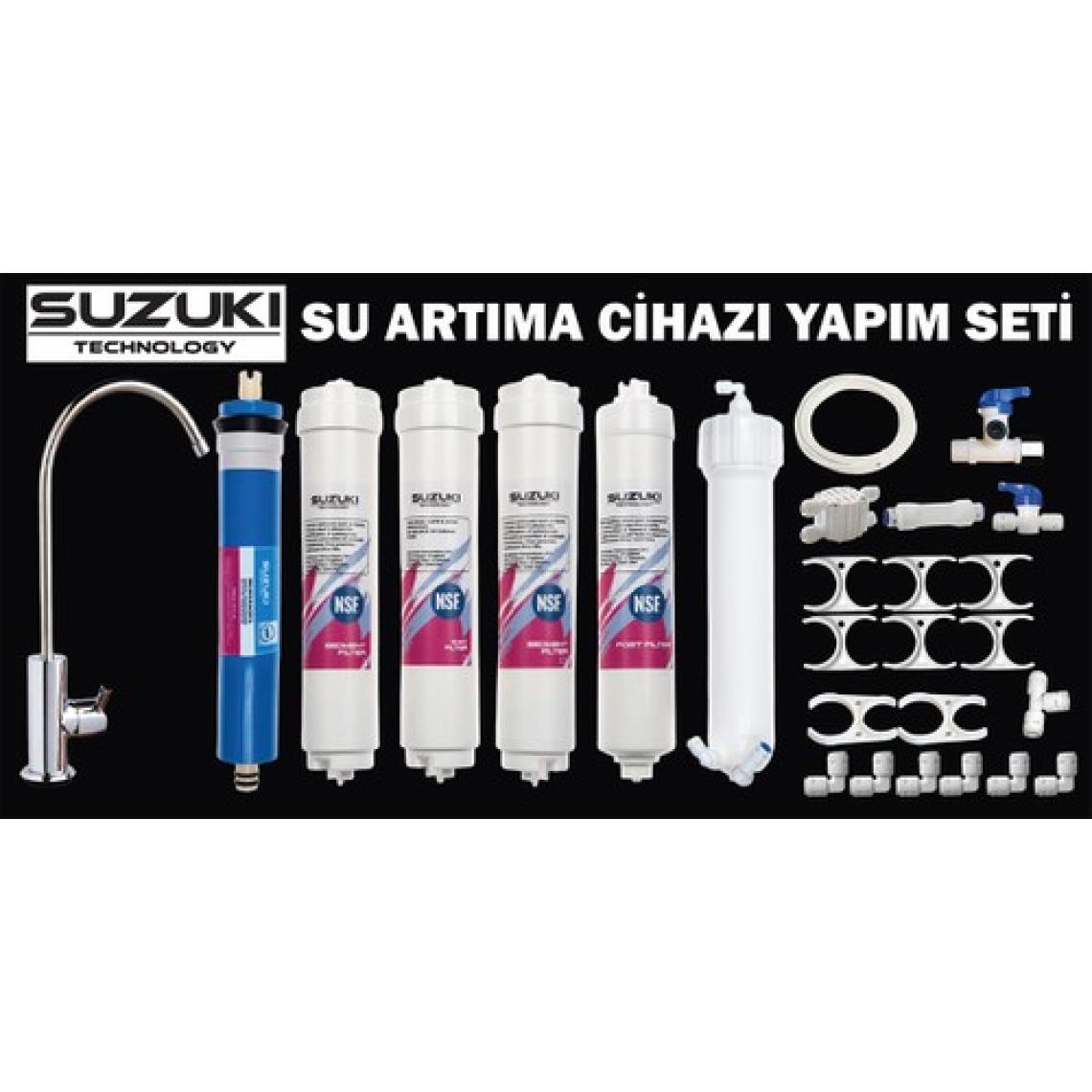 Suzukı Technology Su Arıtma Cihazı Yapım Seti (Su Arıtma Cihazını Kendin Yap !!)