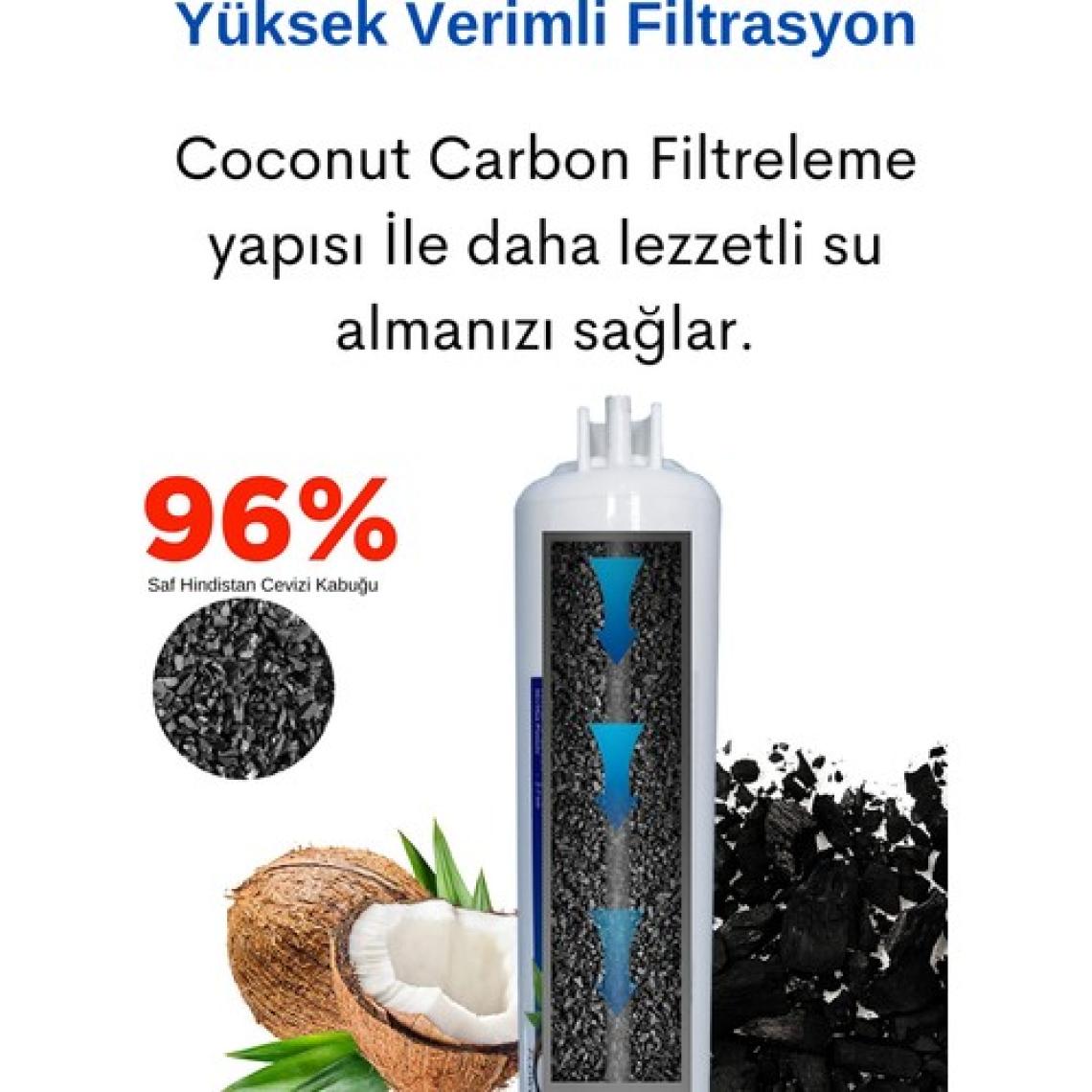 Oxygen Water Prime Pro 15 Aşamalı Pompalı Ph Alkali Mineral Filtreli Çelik Su Tanklı Su Arıtma Cihazı