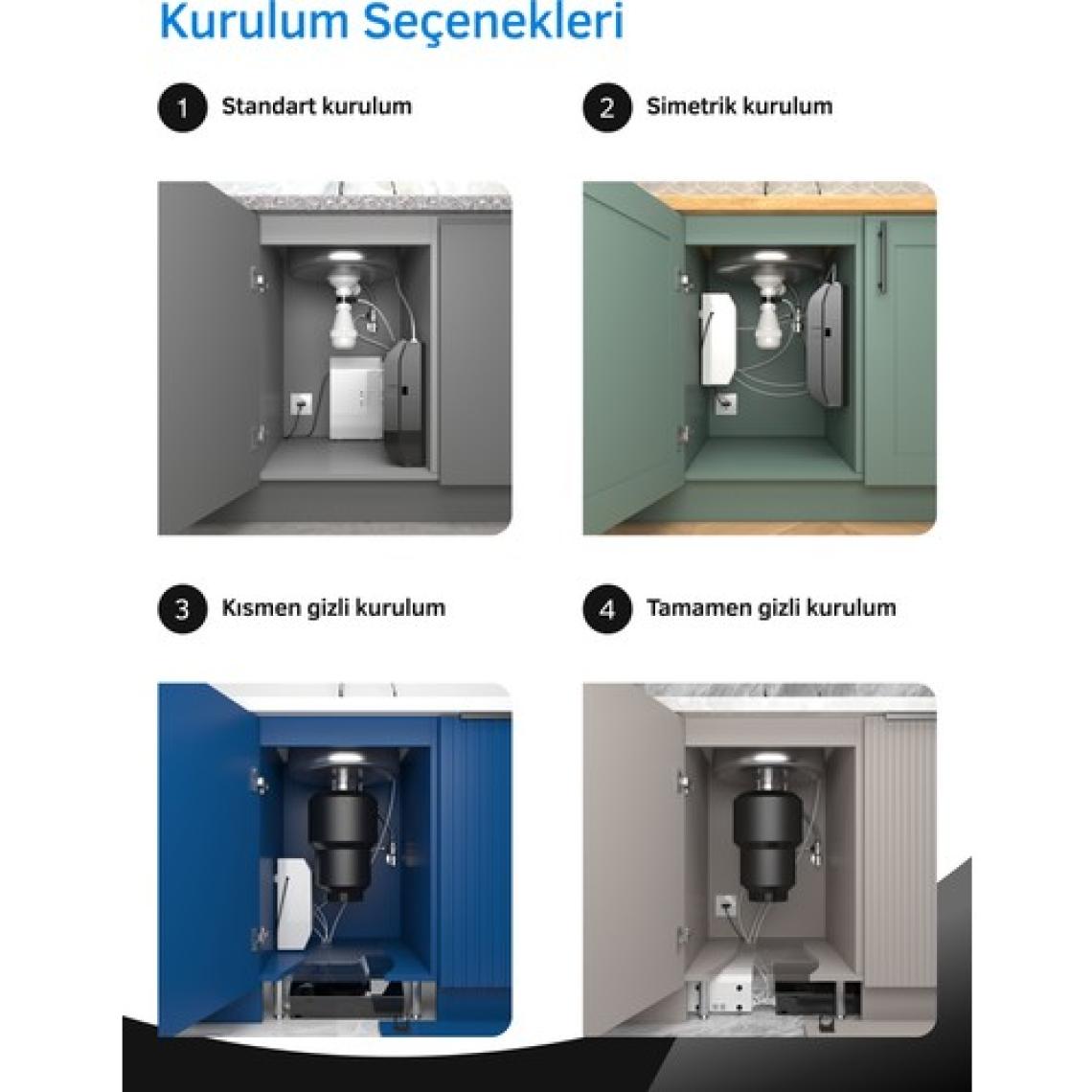 Prio MOD620 Tanksız Direkt Akışlı Pompalı Su Arıtma Cihazı