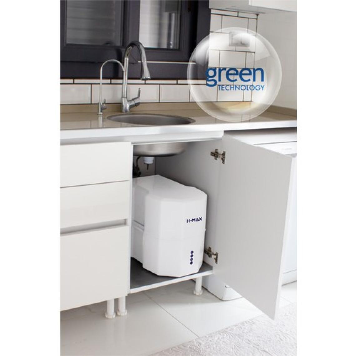 Hanedan 6 Aşamalı Alkali Mineral Filtreli 12 lt Metal Tanklı Su Arıtma Cihazı