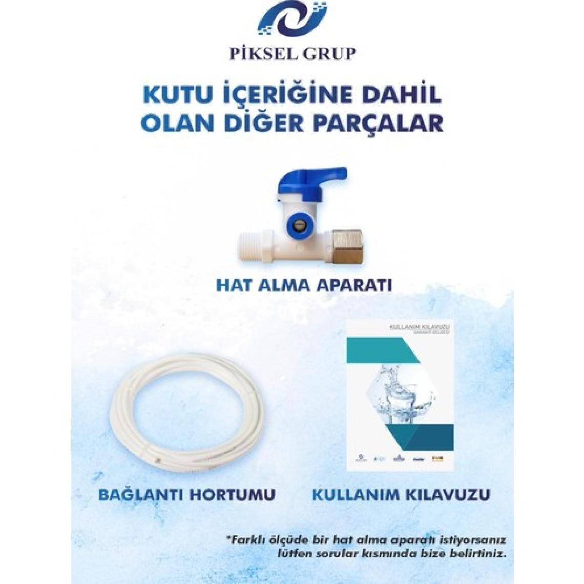 Piksel Aqua 12 Aşamalı Vontron Membranlı Su Arıtma Cihazı