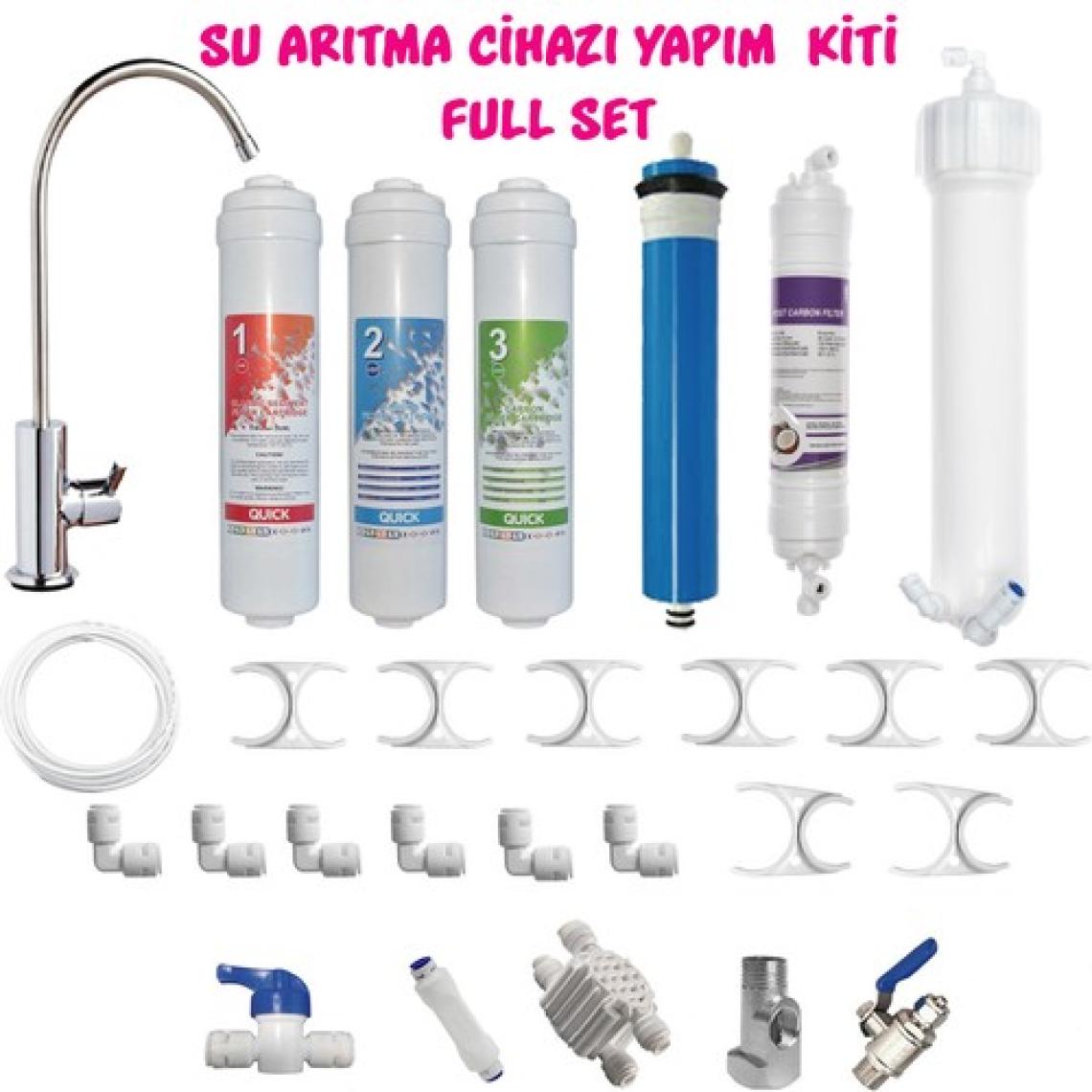 Sulook Su Arıtma Cihazı Yapım Seti - Full Set- Su Arıtma Yapım Kiti