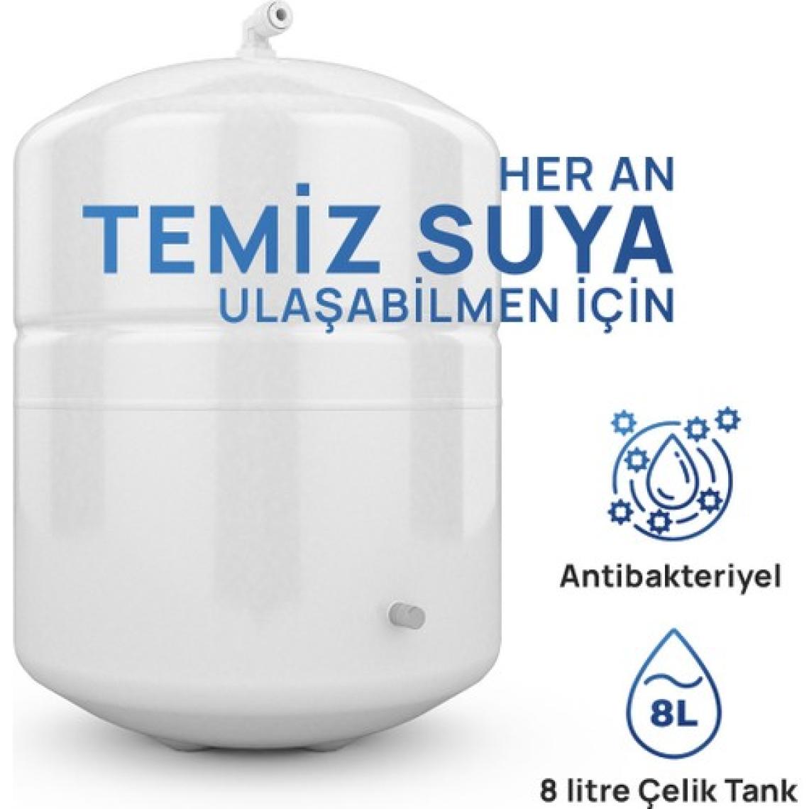 Sumosu Home Natural Pompasız Su Arıtma Cihazı - Siyah