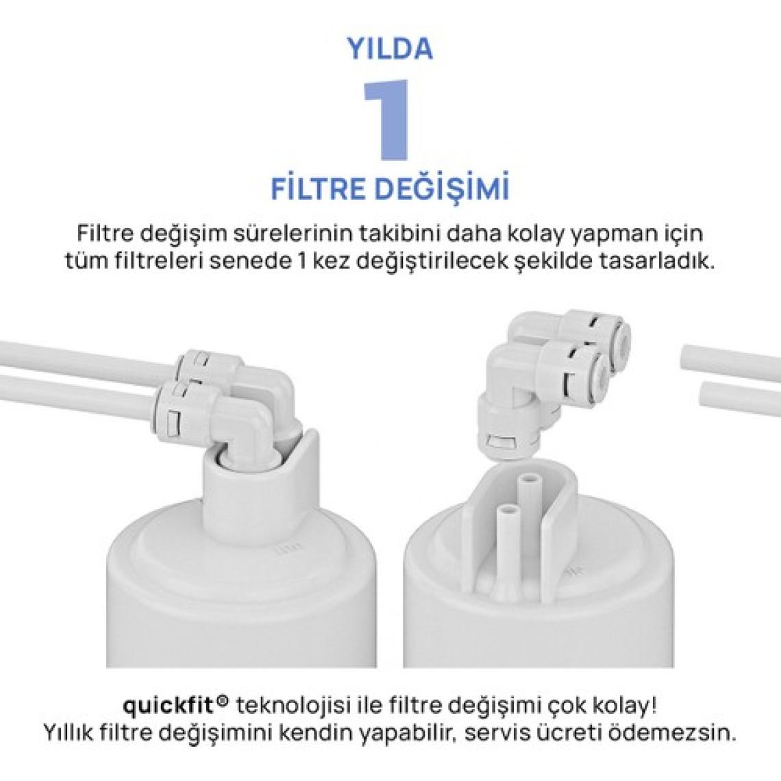 Sumosu Home Natural Pompasız Su Arıtma Cihazı - Siyah