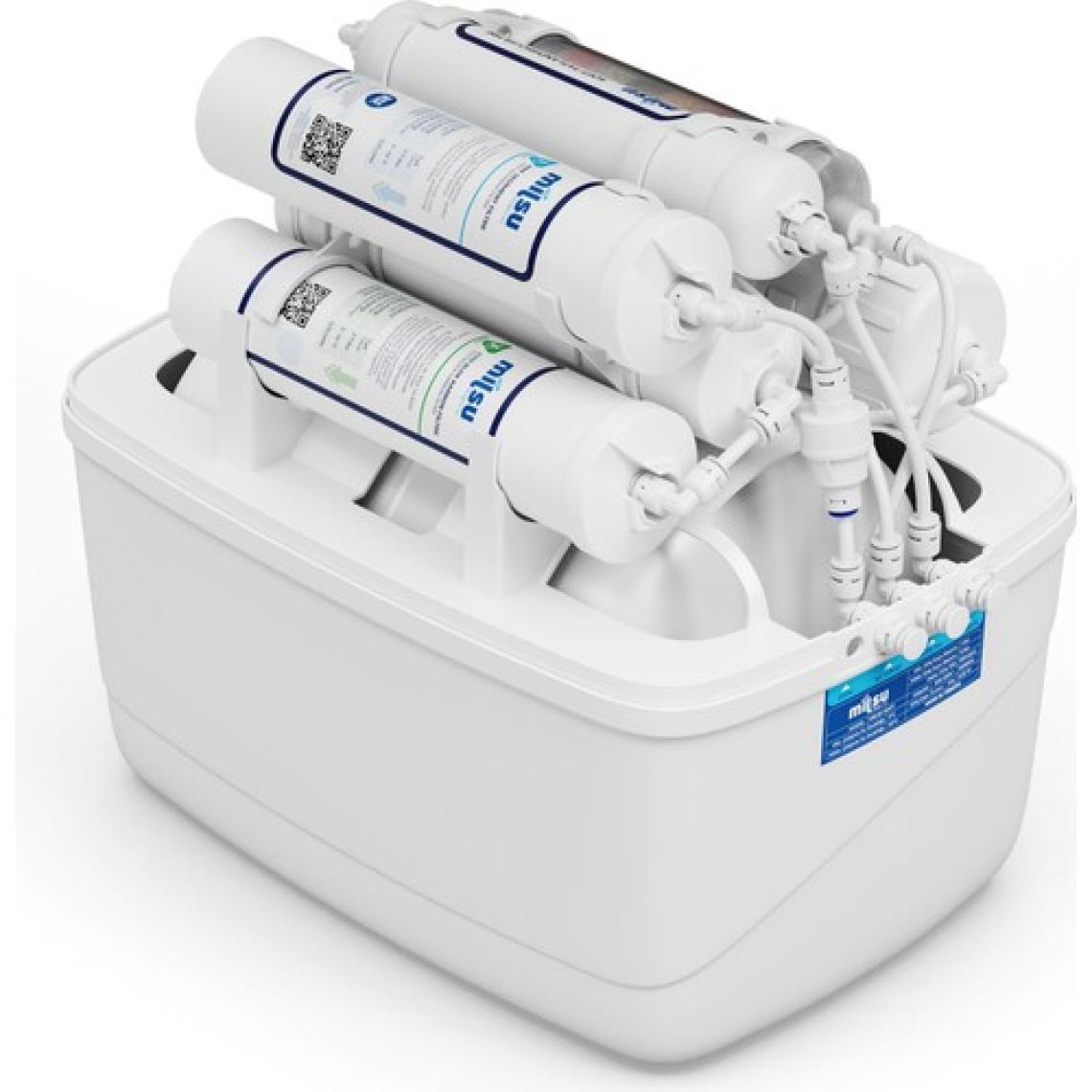 Mil Su Arıtma Cihazı 13 Aşamalı Multimineral Ve Detoks Filtreli 8 Lt Çelik Tanklı (DNP13-M-S)
