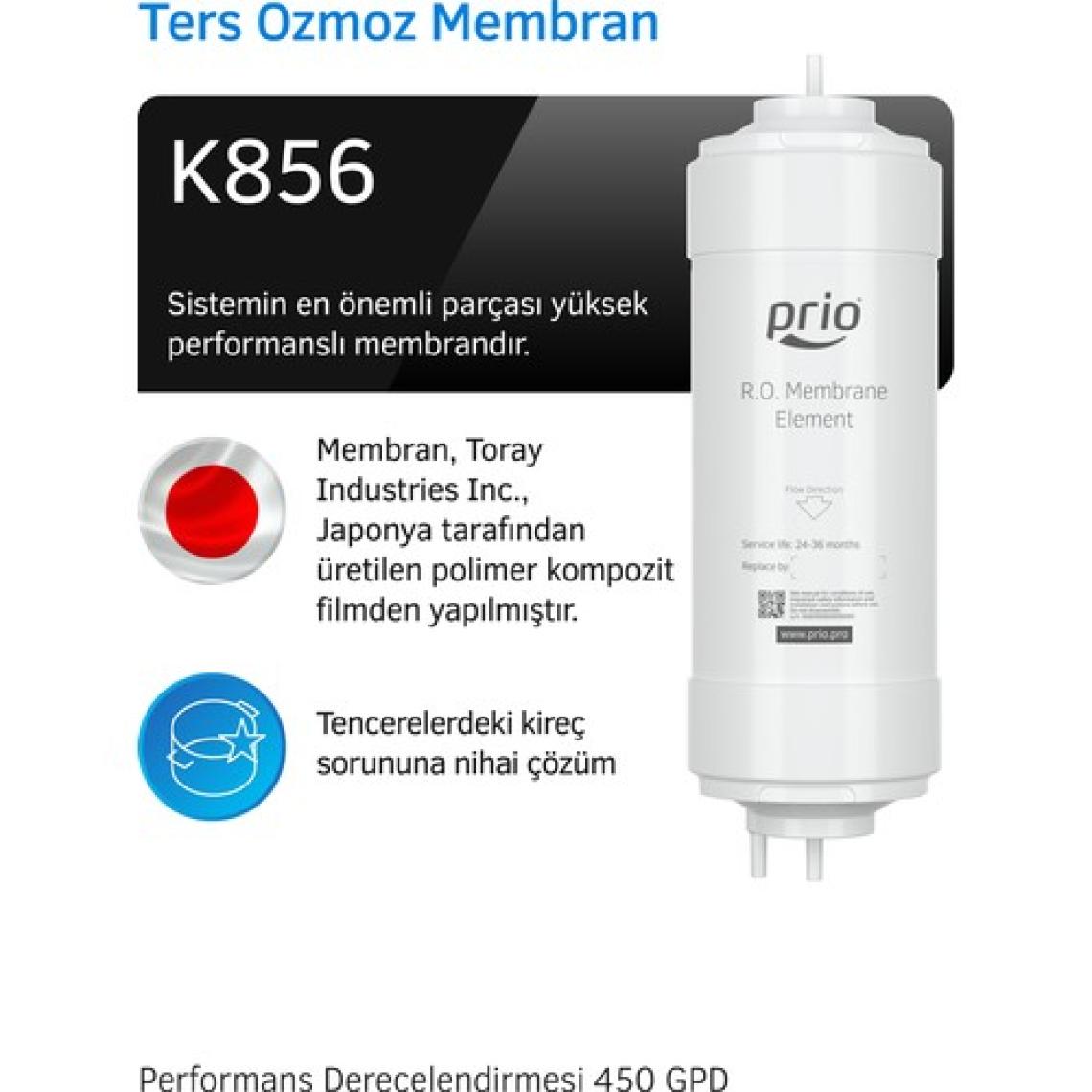Prio MOD600 Tanksız Direkt Akışlı Pompalı Su Arıtma Cihazı