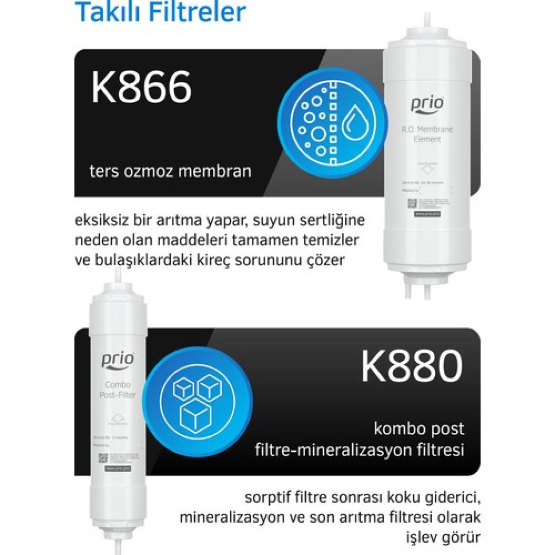 Prio MOD600 Tanksız Direkt Akışlı Pompalı Su Arıtma Cihazı