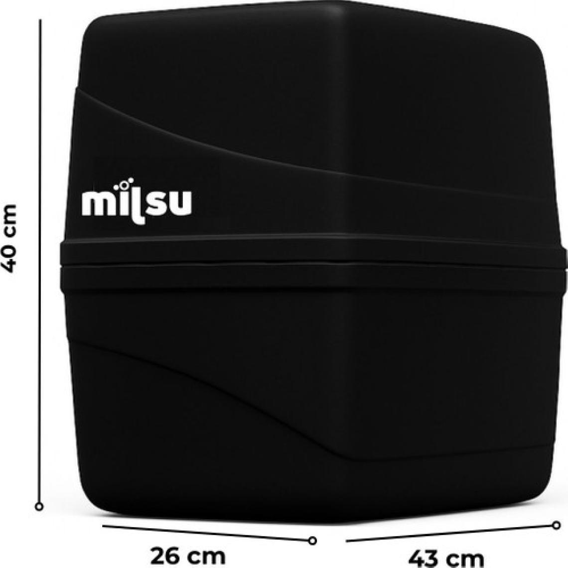 Mil Su Arıtma Cihazı Pompalı 12 Aşamalı Multimineralli 8 Lt Çelik Tanklı (DP12-M-S)