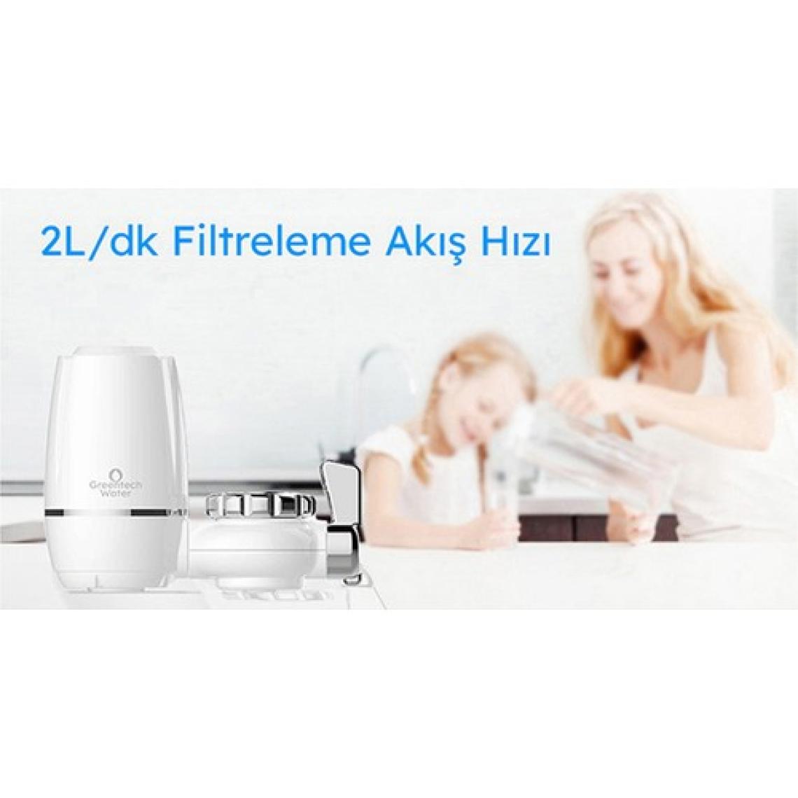 Greentech Water Seramik Filtre Musluk Ucu Arıtıcı / GW-D02