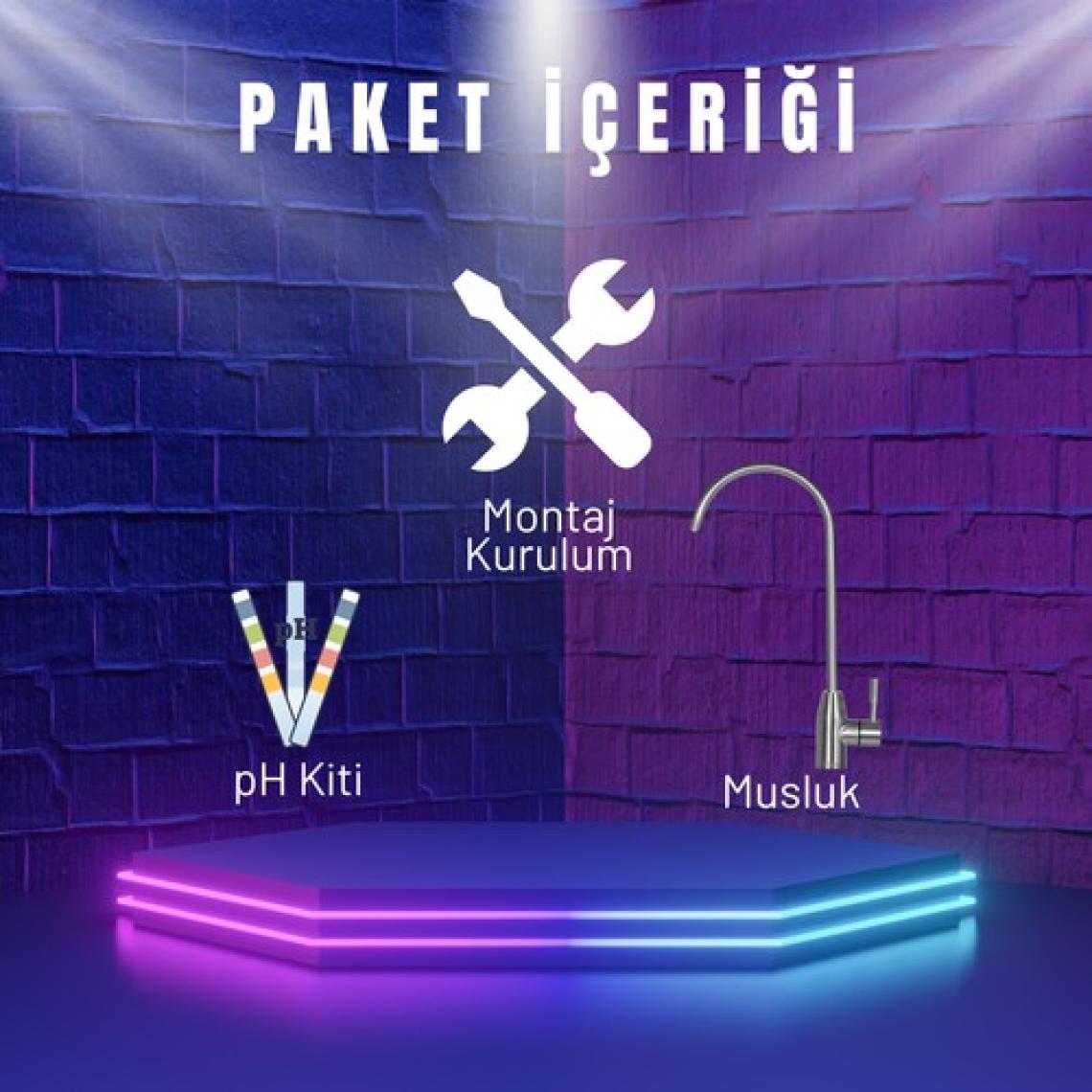 Hidrotek EA Water Natural Zengin Mineral En İyi Su Arıtma Cihazı