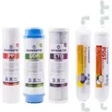 OverWater Açık Kasa Su Arıtma Cihazı 5 'li Filtresi Seti Aşamalı ( Membransız Set ) FKN50M