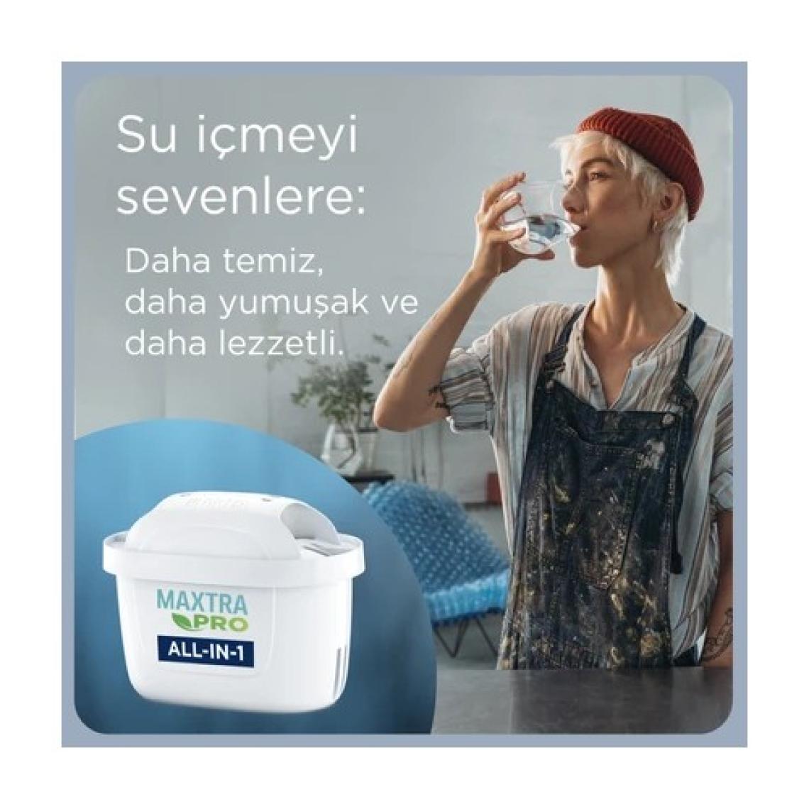 BRITA Maxtra Pro All-in-1 Yedek Su Arıtma Filtresi 12'li