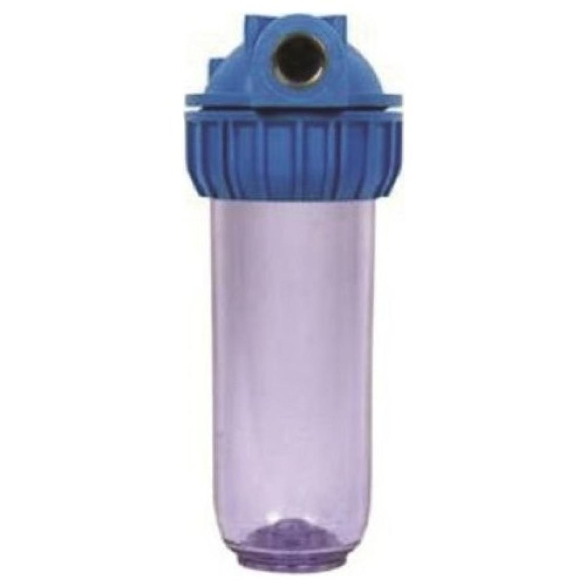 10" 3/4 Şeffaf Tekli Housing Su Arıtma Cihazı Filtre Kabı
