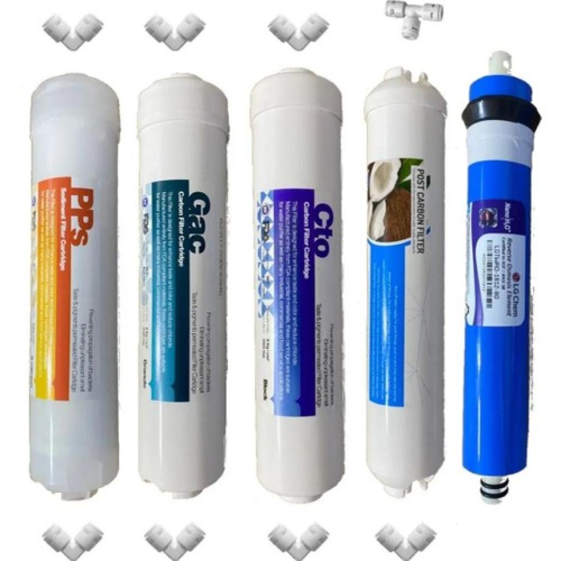 Liberti Aura Cebilon Silver Su Arıtma Cihazı Uyumlu 5li Filtre Set