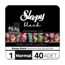 Black Premium Plus Günlük Ped Normal 40 Adet Ped