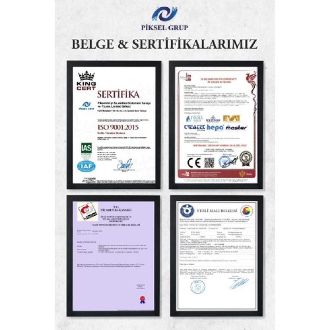 Açık Kasa ÇİFT SEDİMENTLİ Su Arıtma Cihazı Filtre Seti