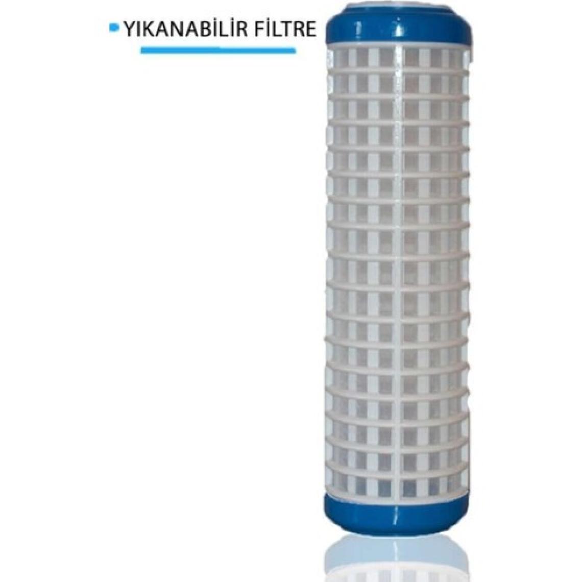 Watermelon Daire Bina Sayaç Girişi Su Arıtma ve Yumuşatma 1 Aşama Yedek Filtre Seti (Yıkanabilir Filtre)
