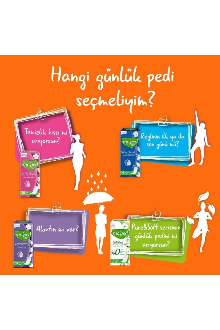 Aktif Günler Günlük Ped 100 Lü