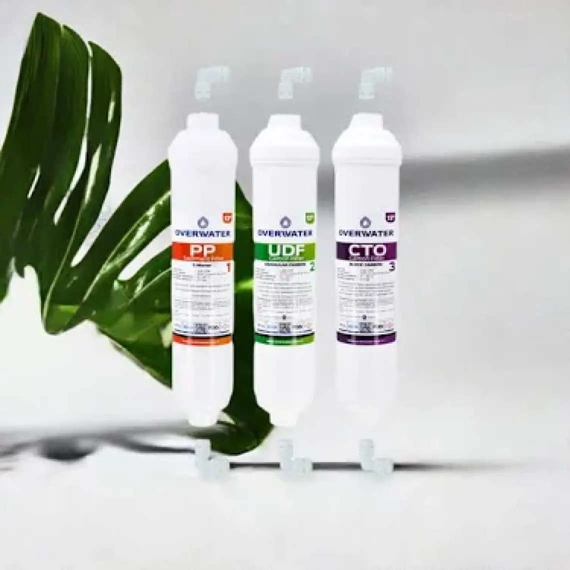 OverWater Kapalı Kasa Su Arıtma Cihazı 3 lü Inline Filtresi Seti Aşamalı ( Membransız Set ) FIN3