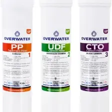OverWater Kapalı Kasa Su Arıtma Cihazı 3 lü Inline Filtresi Seti Aşamalı ( Membransız Set ) FIN3