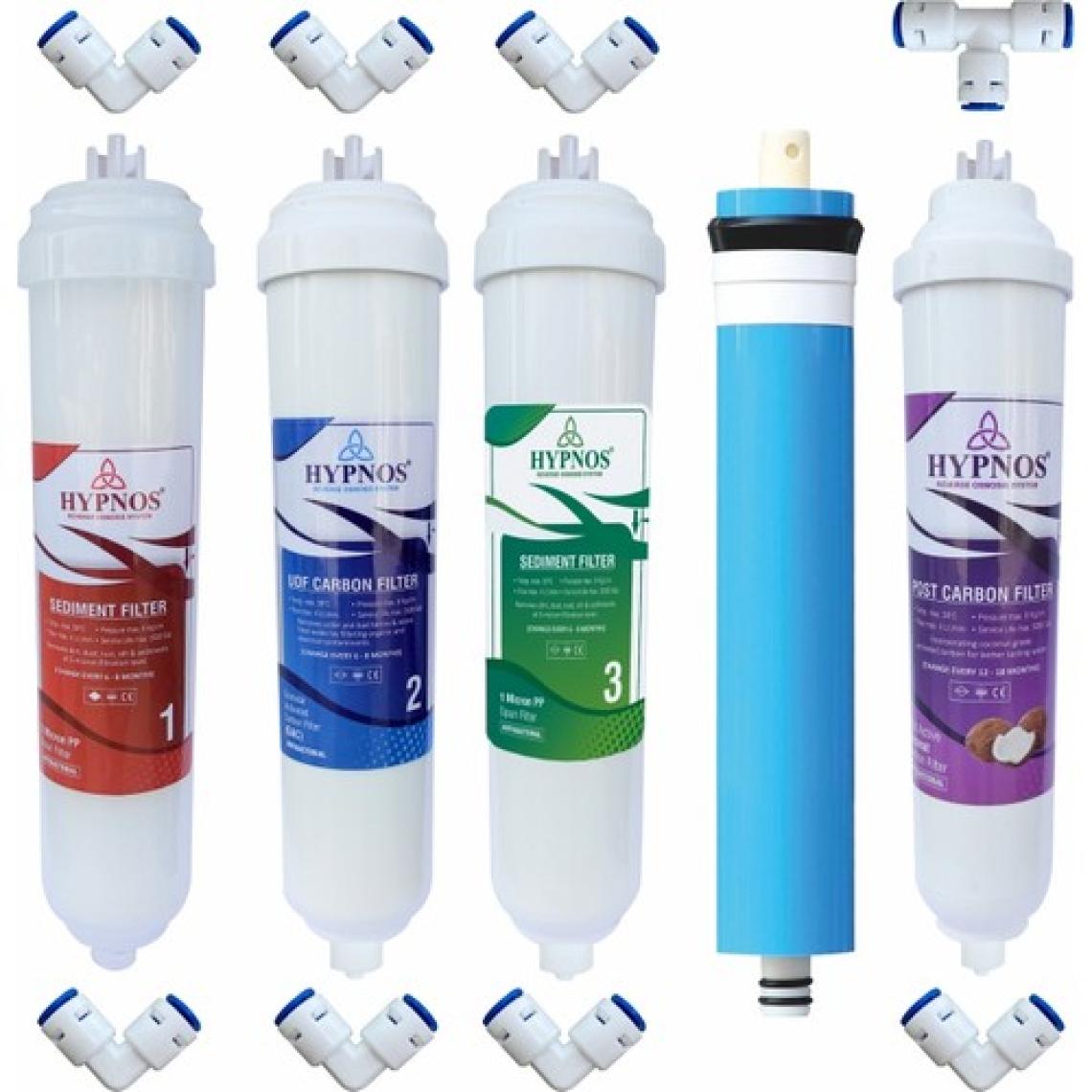 Hypnos 5 Aşamalı Su Arıtma Cihazı Filtre Seti