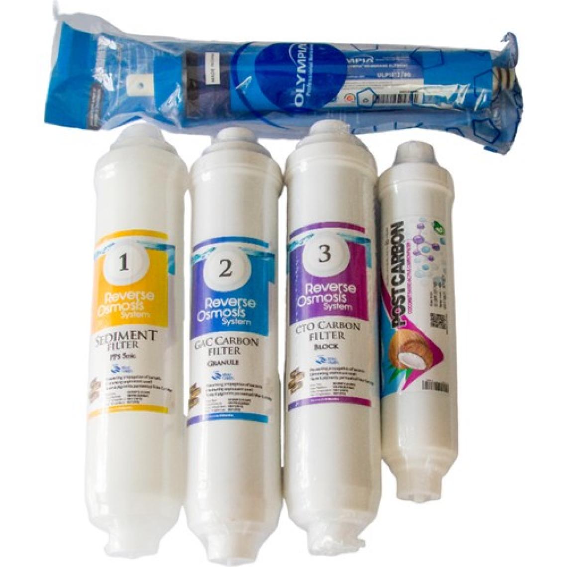 Reverse Osmosis Kapalı Kasa 5'li Su Arıtma Filtre Seti