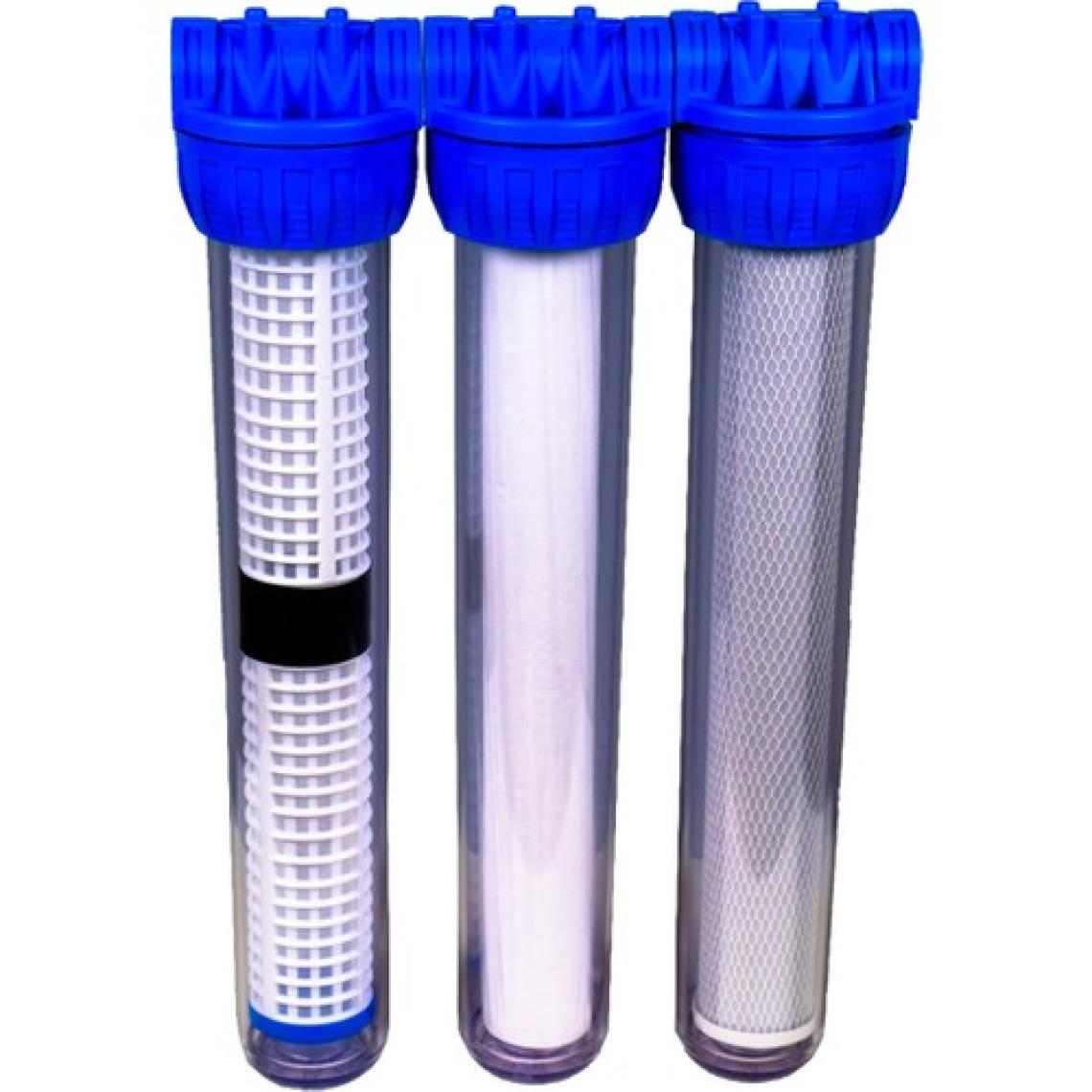 Aquames - Daire Girişi 20" Ön Filtreleme Seti Yıkanabilirli Filtre