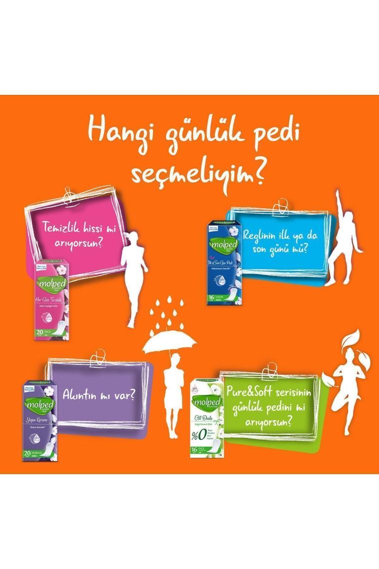 Aktif Günler Günlük Ped 200 Adet