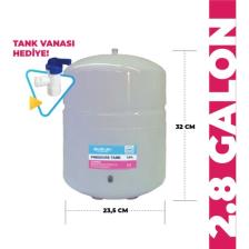 SUZUKI Technology Tüm Su Arıtma Cihazlarına Uyumlu 2,8 Galon (10 Lt) Metal Tank