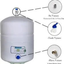 Sulook Antibakterial Su Arıtma Tankı 8 Litre (2.2 Galon)