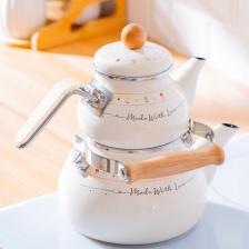 Made With Love Emaye Çaydanlık Takımı - 1/2 Lt