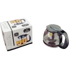 Yakut 700 ml Çelik Süzgeçli Cam Demlik