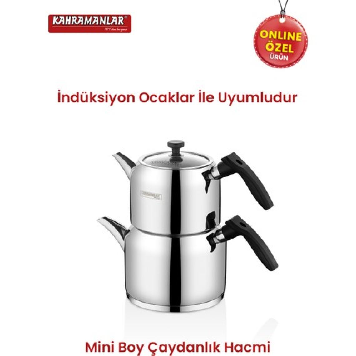 Kahramanlar Delux Mini Boy Çaydanlık Takımı