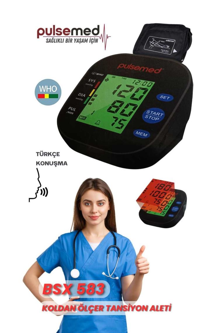 Tansiyon Aleti -dijital Koldan Ölçer( Bsx583 Siyah)