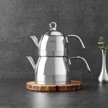 Hisar Orion Çelik Çaydanlık Takımı