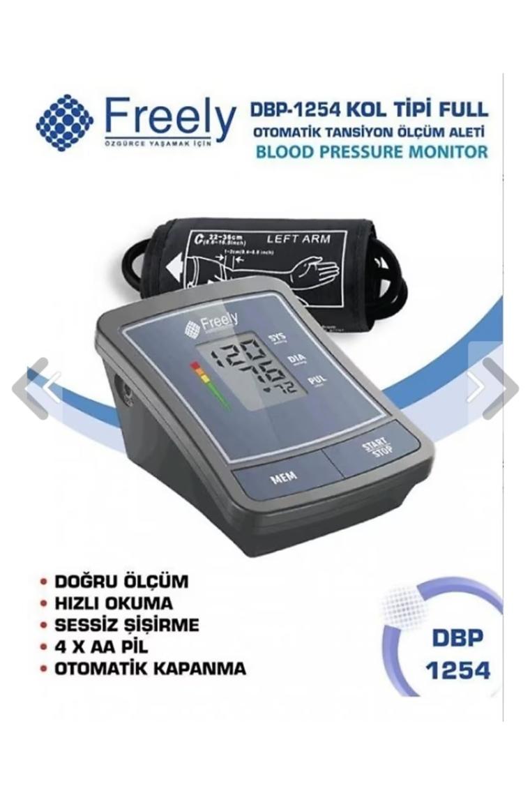 Kol Dijital Kol Tipi Tansiyon Ölçüm Aleti Dbp-1254 Pilli Dijital