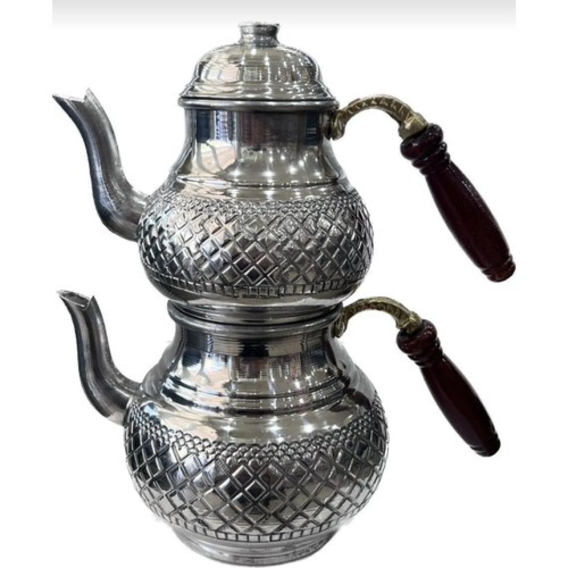 GEREKSEAL Bakır Görünümlü Alüminyum Çaydanlık