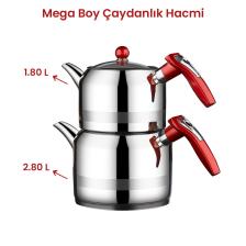 Yağmur Mega Boy Çaydanlık Takımı