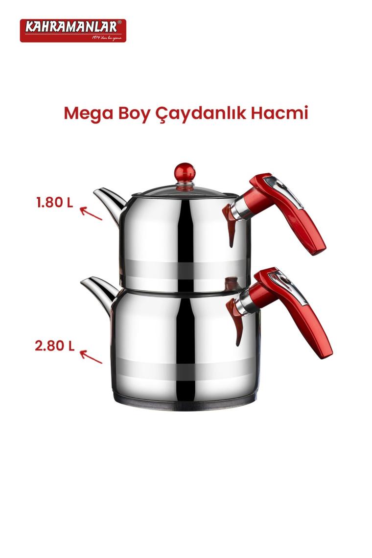 Yağmur Mega Boy Çaydanlık Takımı