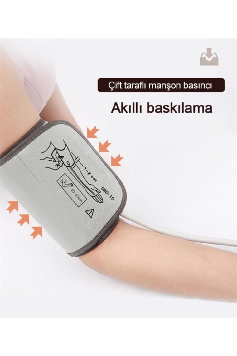 Türkçe Konuşan Koldan Ölçer Dijital Tansiyon Cihazı