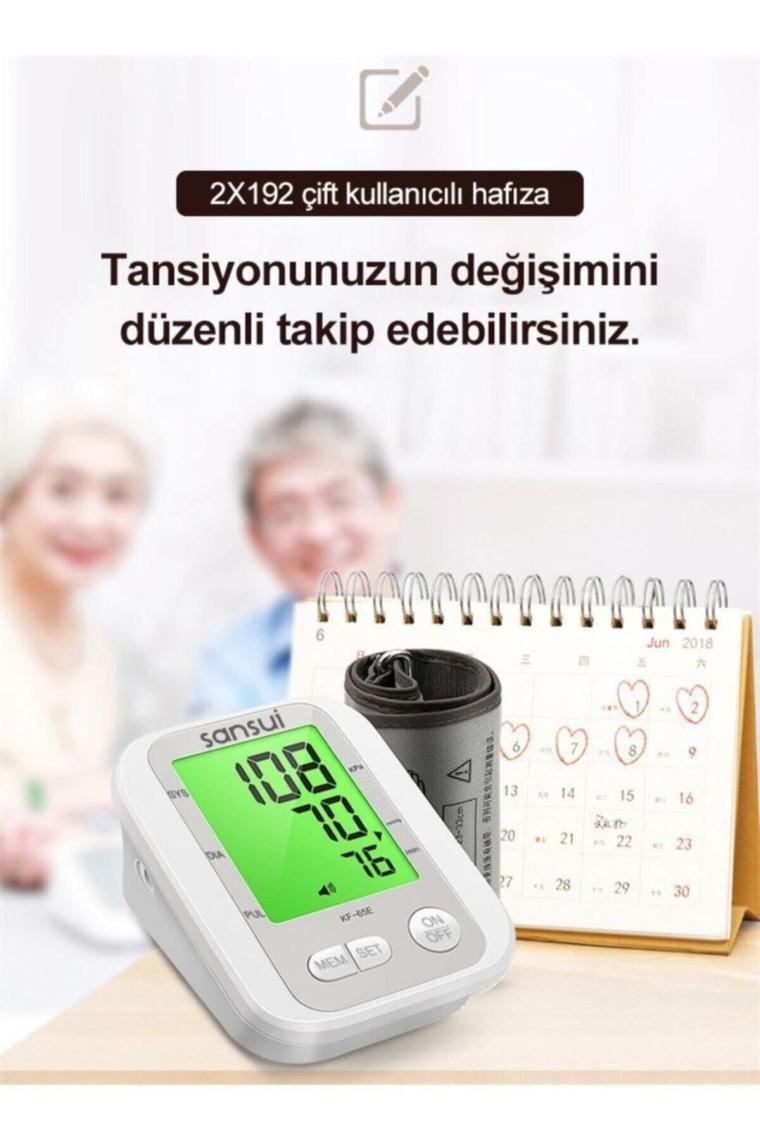 Türkçe Konuşan Koldan Ölçer Dijital Tansiyon Cihazı