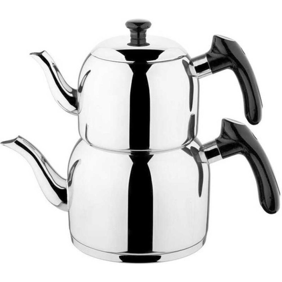 Özkent K-390 Vista Mini Boy Sade Çaydanlık Siyah