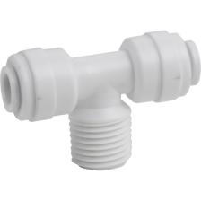 Aquames Su Arıtma Cihazı Tatlandırıcı Filtre Için Yan Diş  T Dirsek Quick