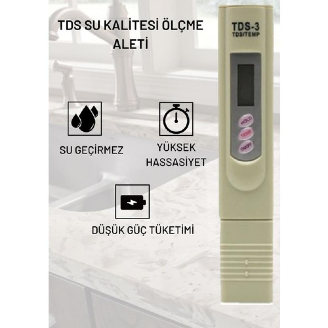 Hubstein Tds Metre Su Arıtma Analiz Ölçüm Cihazı