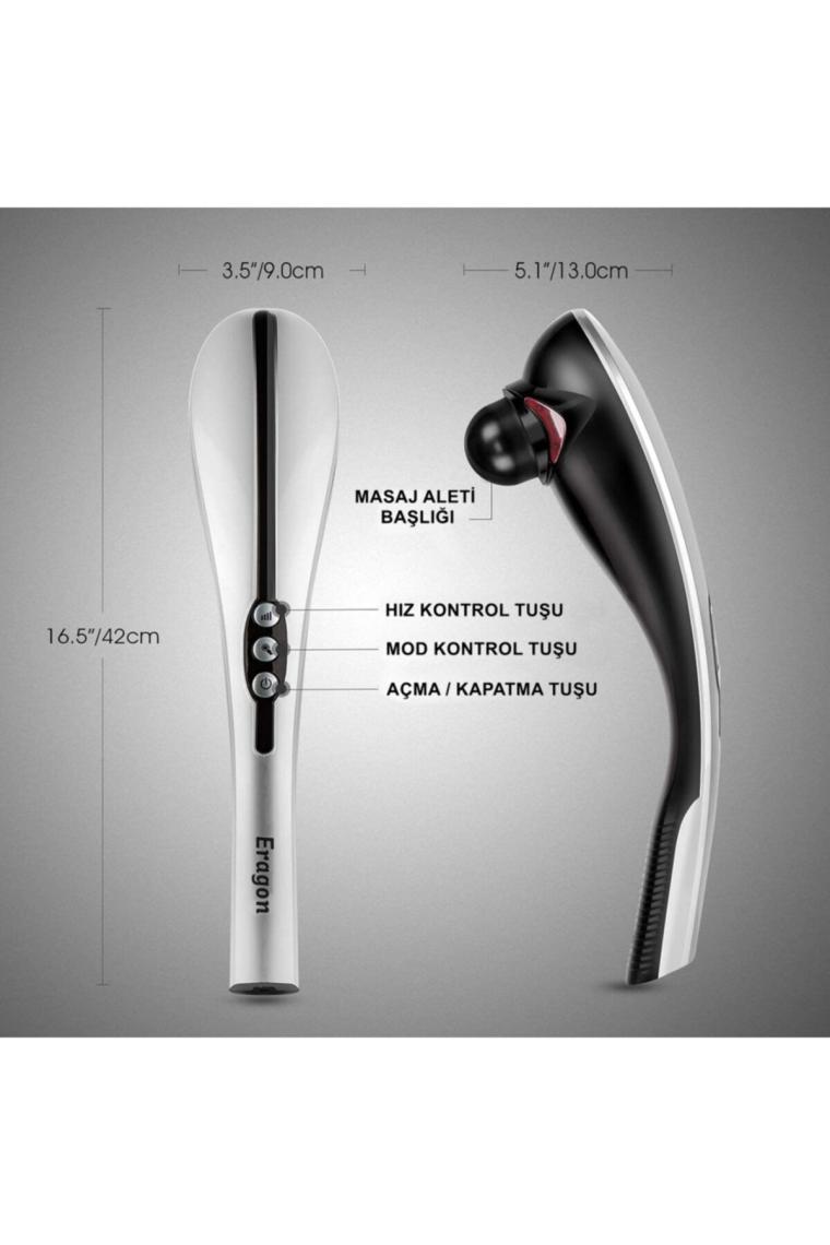 Handheld 6 Modes  Boyun Bel Sırt Karın Bacak Vücut Masaj Aleti