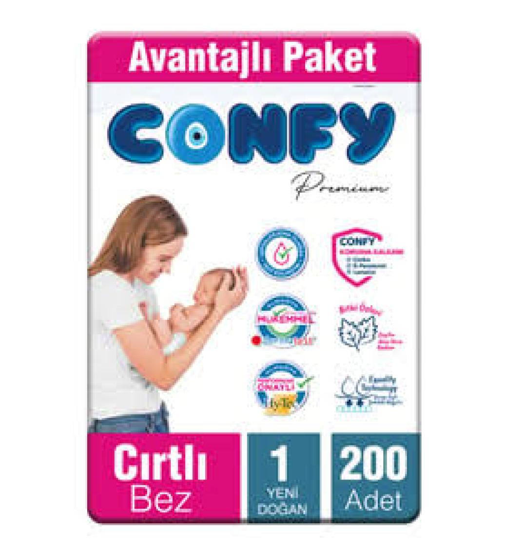 Premium 1 Numara Bebek Bezi Yenidoğan 2 - 5 Kg 44 Adet