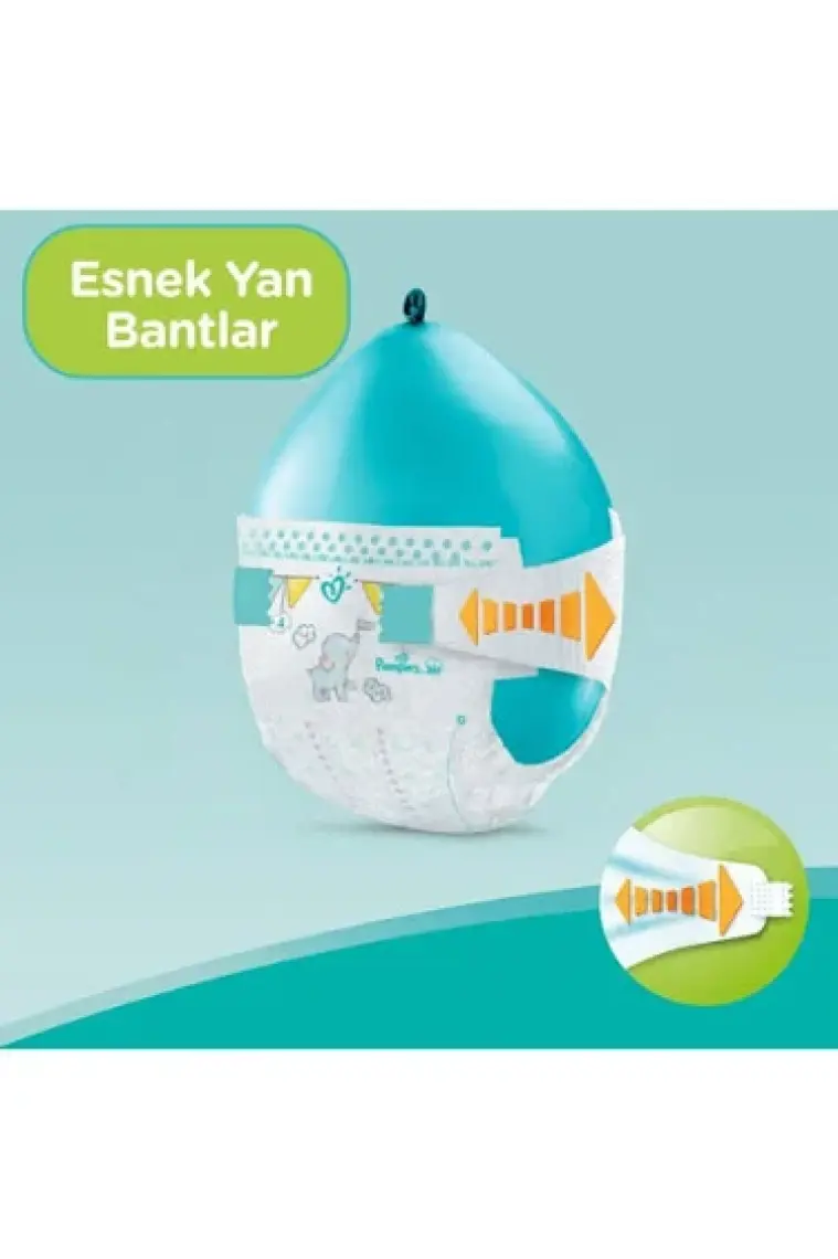 Prima Bebek Bezi Aktif Bebek 3 Beden 62 Adet Fırsat Paketi