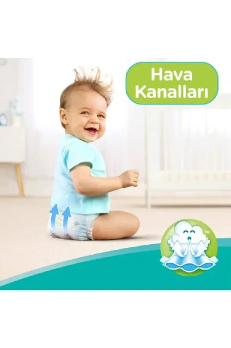 Prima Bebek Bezi Aktif Bebek 3 Beden 62 Adet Fırsat Paketi