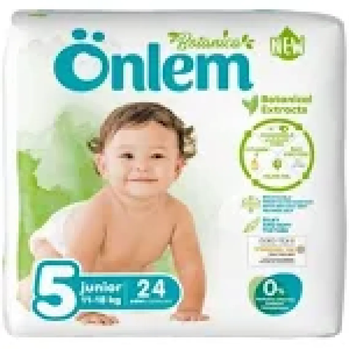Önlem Botanika Bebek Bezi Avantaj Paket Junior 24’lü (11-18 Kg)