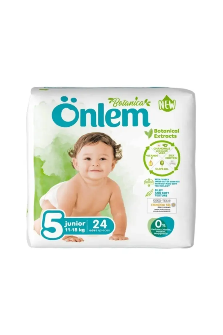 Önlem Botanika Bebek Bezi Avantaj Paket Junior 24’lü (11-18 Kg)
